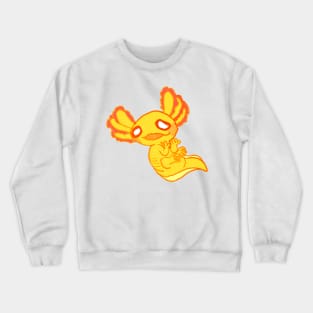 Gold albino axolotl mud puppy shirt Crewneck Sweatshirt